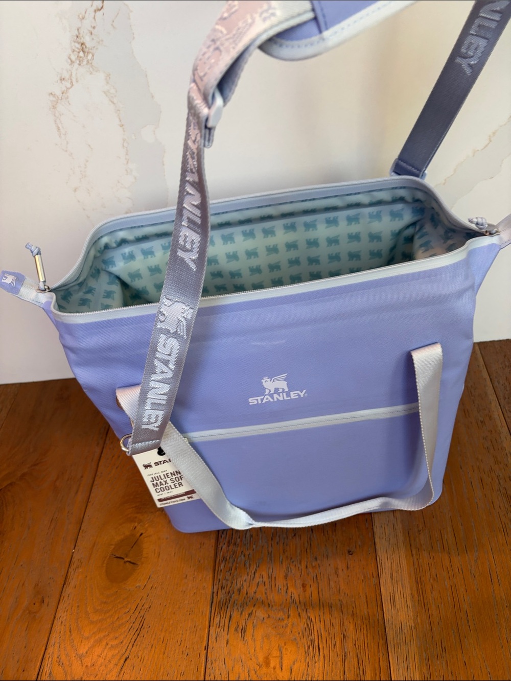 NWT Stanley Julienne Max 20QT Soft Cooler Shoulder Bag - (Hydrangea)Lavender - Picture 13 of 16